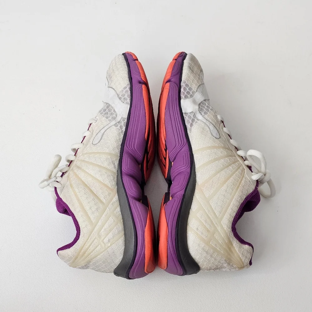 Puma Complete Running Shoes Women 7.5 Ortholite Purple Orange Sneakers
